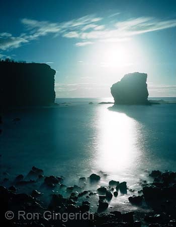 "Moonrise Over Pu`upehe"