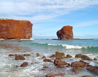 A beautiful hidden cove near the Four Seasons Resort at Manele